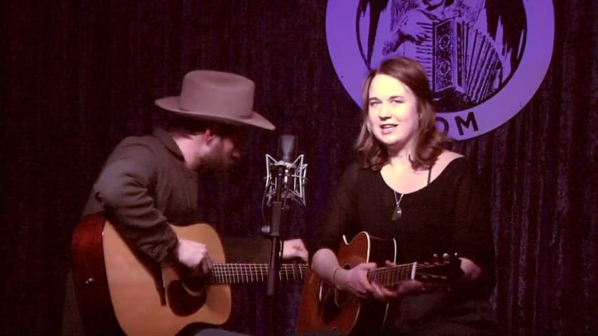 Robert Ellis and Courtney Hartman "Here I Am In Love Again" 3/4/18 The Parlour Room Northampton, MA