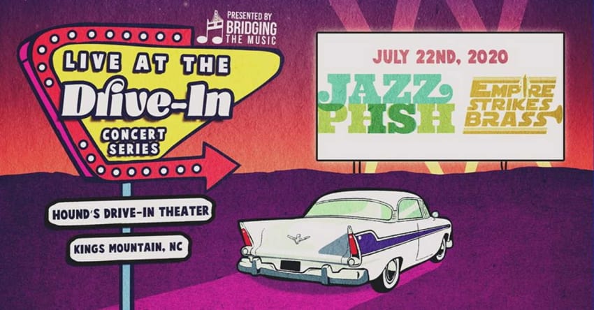 Jazz Is PHSH Empire Strikes Brass Drive In Concert Kings Mountain
