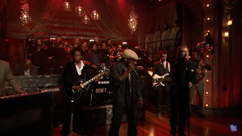 My Morning Jacket’s Jim James & The Roots Perform ‘Dear God 2.0’ On ‘Fallon’ In 2010