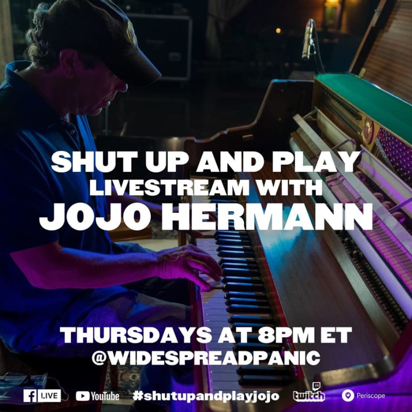 JoJo Hermann Shut Up And Play Livestream