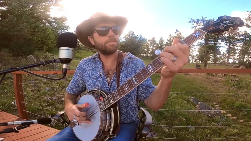 Leftover Salmon Andy Thorn Mac Miller Cover