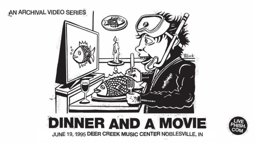 Phish Dinner And A Movie Deer Creek 1995