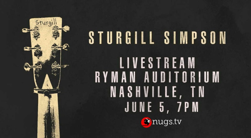 Todays Livestreams June 5 Sturgill Simpson