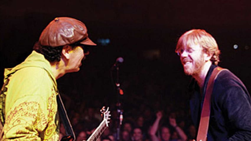 Carlos Santana Trey Anastasio Band 2003