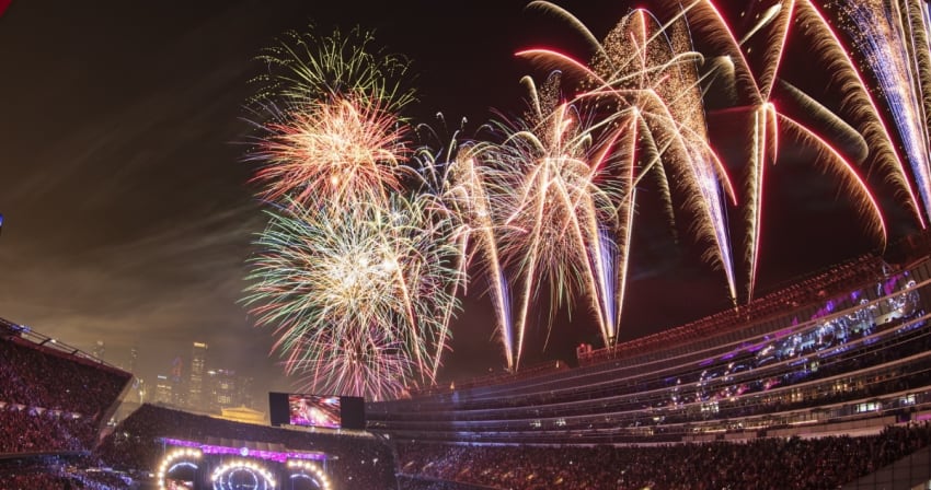 Fireworks Chad Smith
