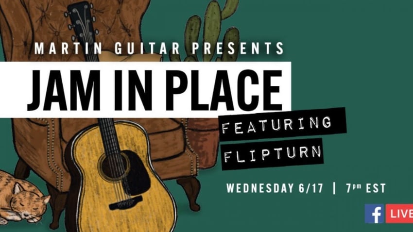 flipturn - "Jam in Place" with  Martin Guitar