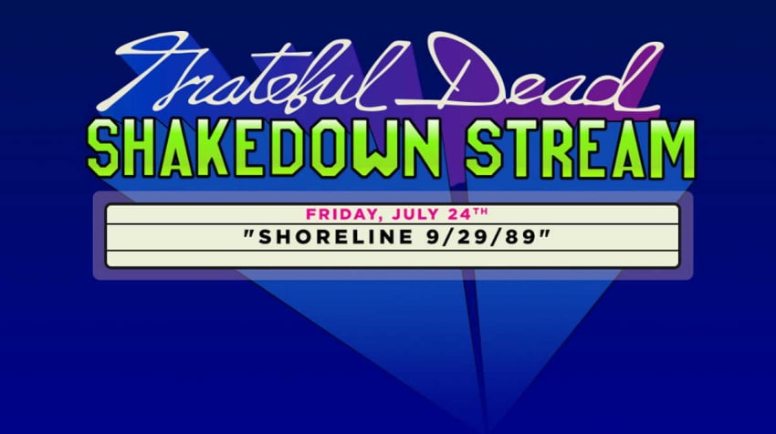 Grateful Dead Shakedown Stream Shoreline 1989