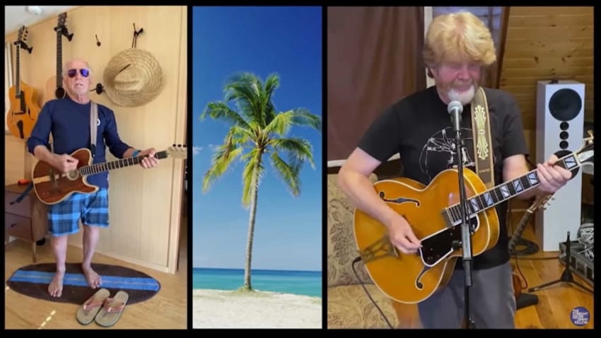 Jimmy Buffett Fallon Video