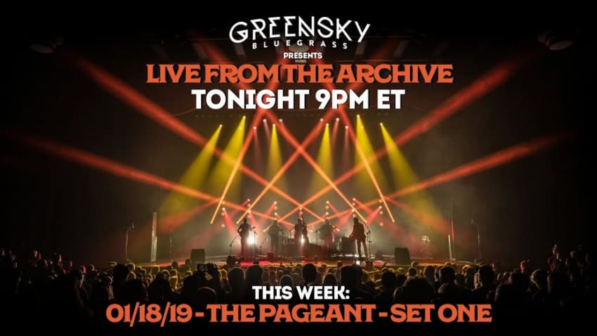 "Live From The Archive" - 01/18/19 | The Pageant - Set One
