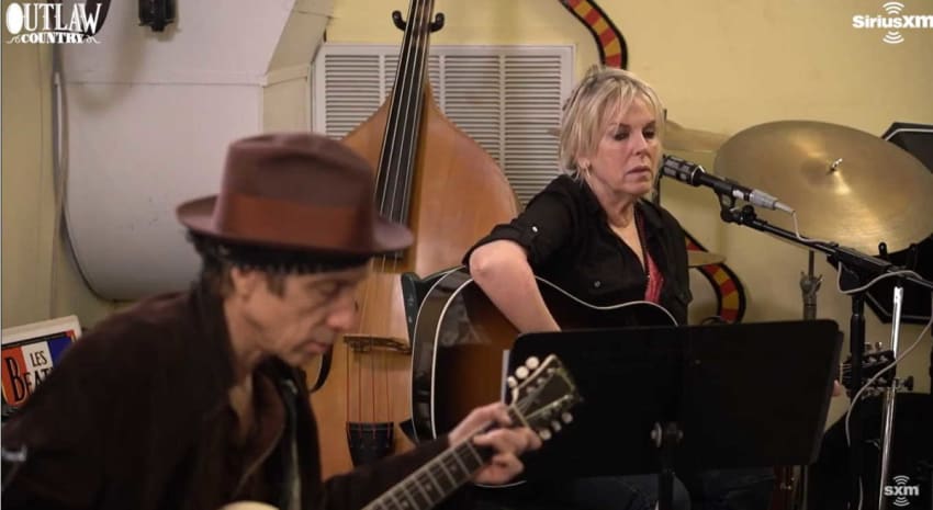 Lucinda Williams Stuart Mathis Good Souls Better Angels SiriusXM Video