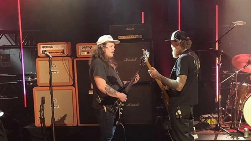 The Marcus King Band Trio Welcomes Mastodon’s Brent Hinds In Nashville