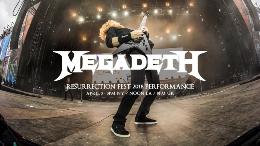 megadeth eu tour