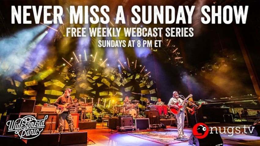 Never Miss A Sunday Show: Widespread Panic 10/30/2015