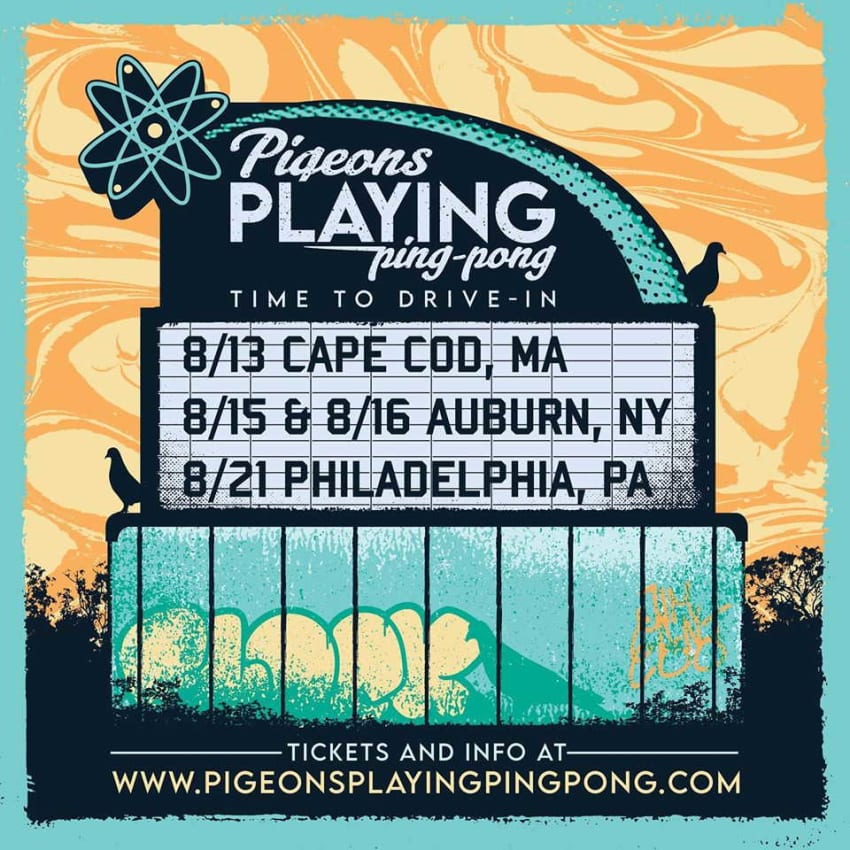Pigeons Playing Ping Pong Drive In Tour