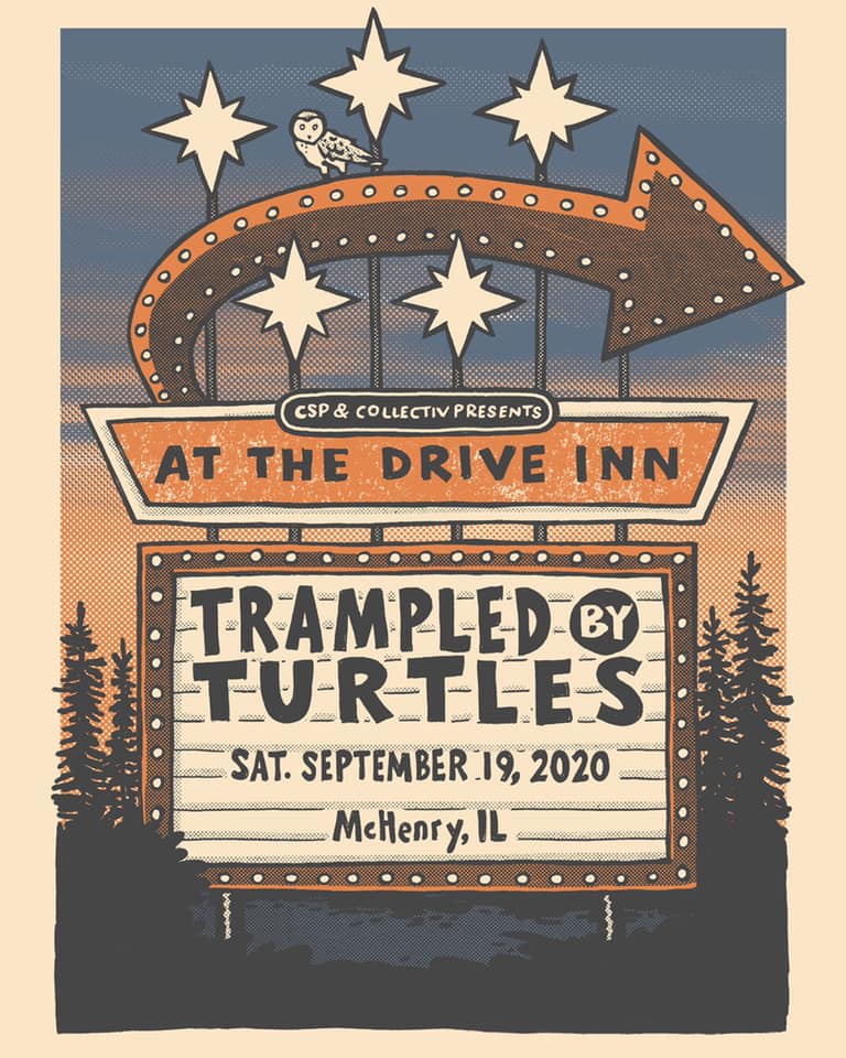 Trampled By Turtles Drive In Concert