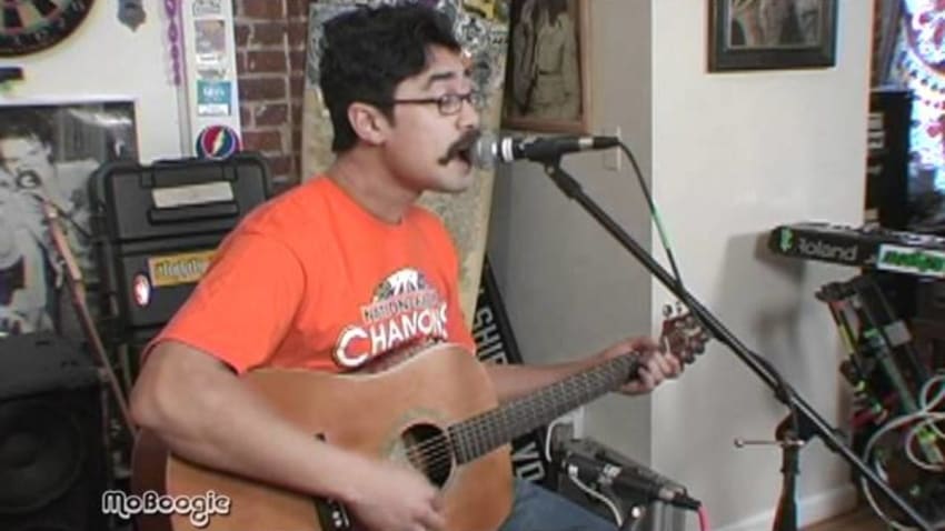 GEOFF WEERS of THE EXPENDABLES "3 Songs With No Names" - full acoustic set @ the MoBoogie Loft