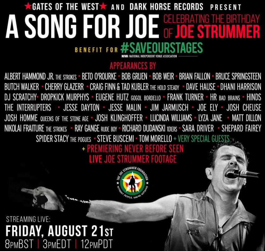 A Song For Joe Livestream