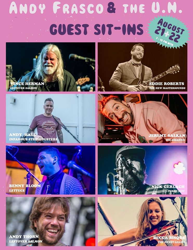 Andy Frasco Livestream Guests