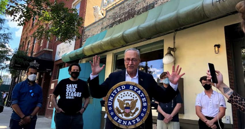 Chuck Schumer James Murphy Save Our Stages
