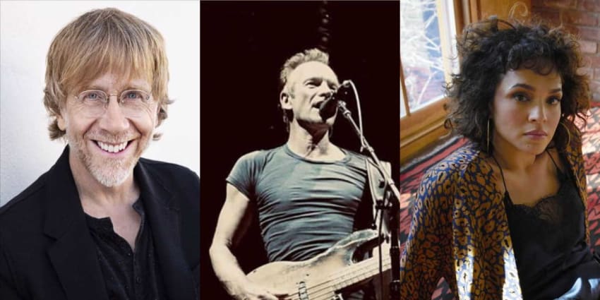 City Parks Foundation Trey Anastasio Sting Norah Jones