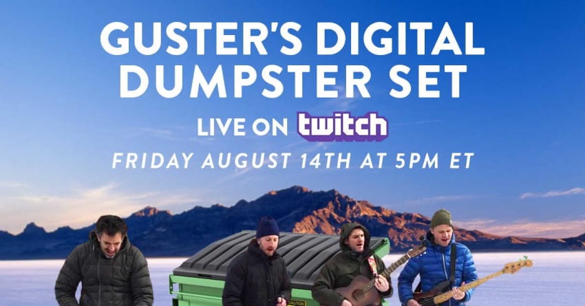 Guster Digital Dumpster Livestream