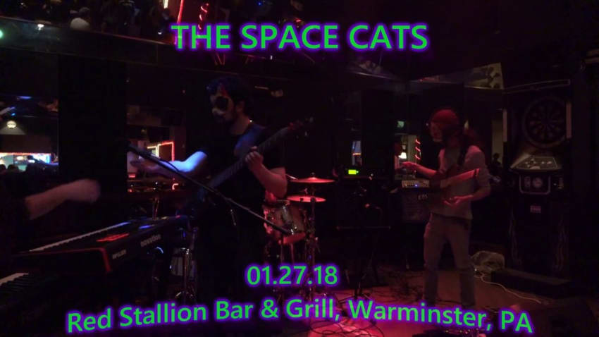The Space Cats - 01.27.18 - Red Stallion Bar & Grill, Warminster, PA -Soundboard