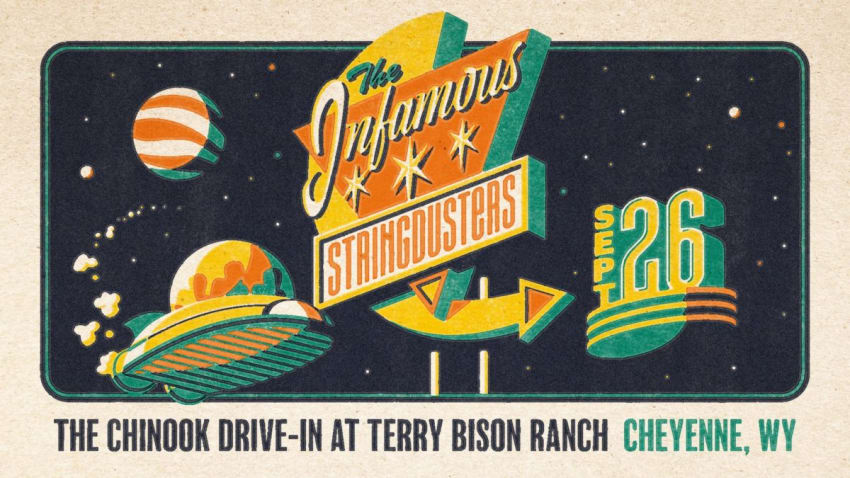 Infamous Stringdusters Drive-In Wyoming