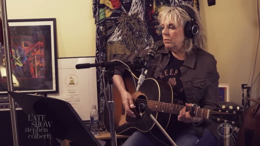 Lucinda Williams Colbert You Can't Rule Me