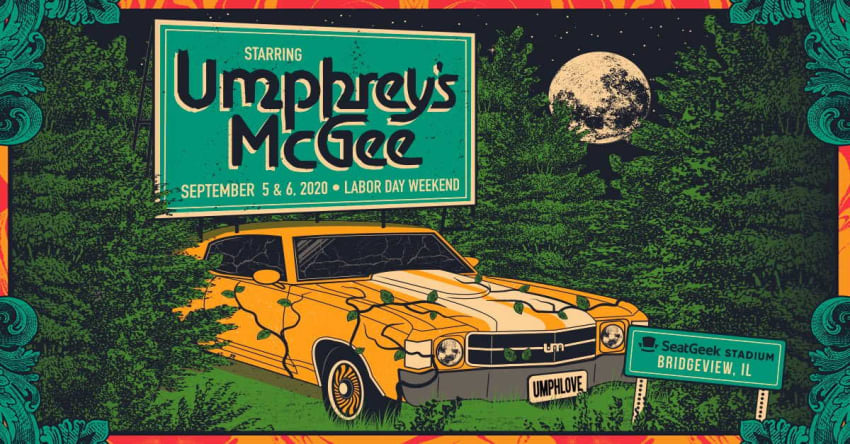 Umphreys McGee Drive In Concerts Bridgeview
