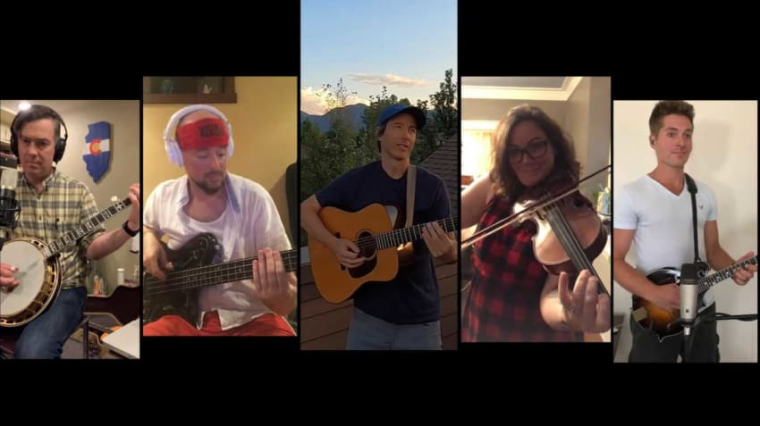 Yonder Mountain String Band Take A Chance On Me Quarantine Video