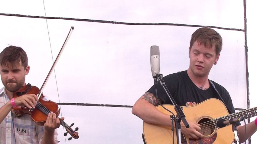 Lonely Heartstring Band with Billy Strings "On And On" 7/18/15 Grey Fox Bluegrass Festival