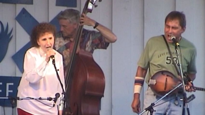 Hazel Dickens Band with Ron Thomason 7/20/02 "Hide You In The Blood" Grey Fox