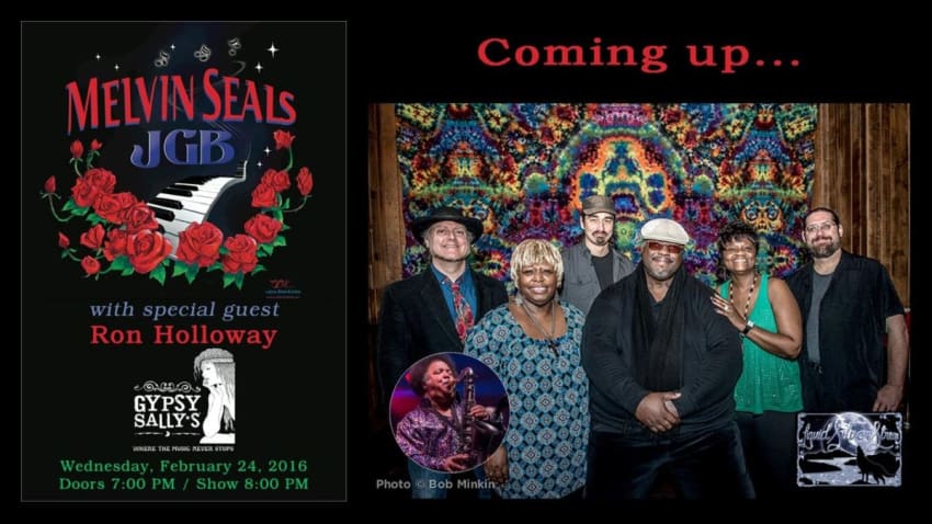 2016-02-24 - Melvin Seals and JGB w/ Ron Holloway @ Gypsy Sally's