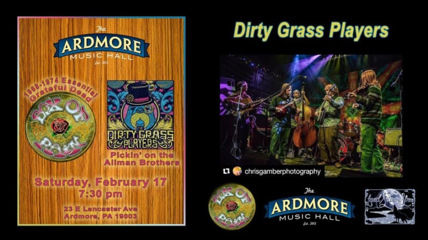 2018-02-17 – Dirty Grass Players – Ardmore Music Hall