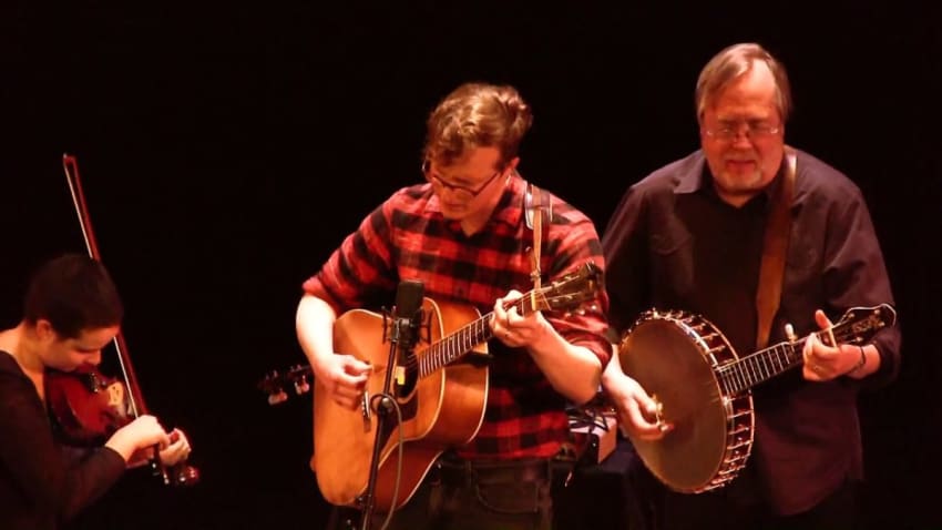 Tony Trischka, Michael Daves and Tatiana Hargreaves "Sally Jo" 3/11/17 Northampton, MA