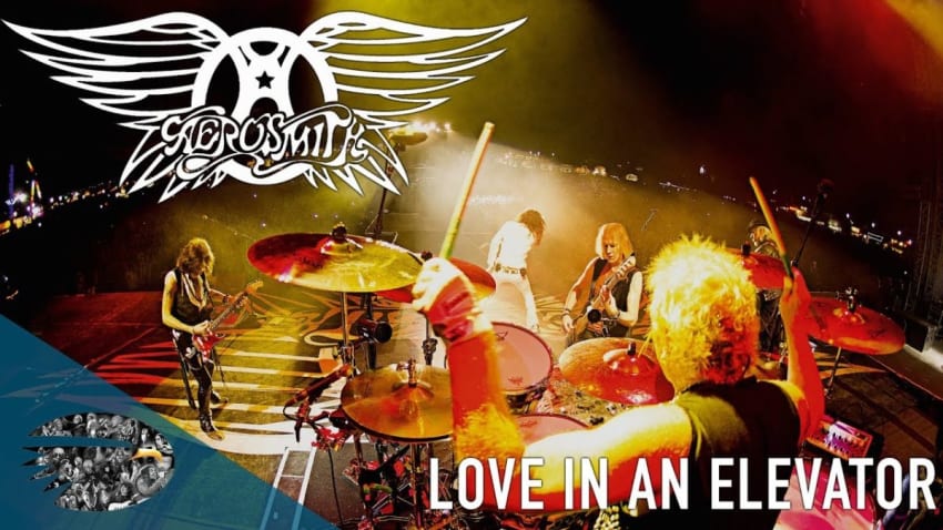 Aerosmith - Love In An Elevator (Rocks Donnington)