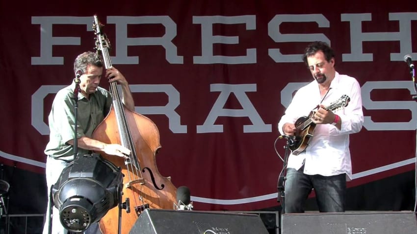 Edgar Meyer and Mike Marshall "Blooper" Freshgrass 2013 MASSMoCA N Adams MA