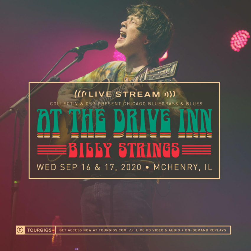 Billy Strings At The Drive Inn Livestreams