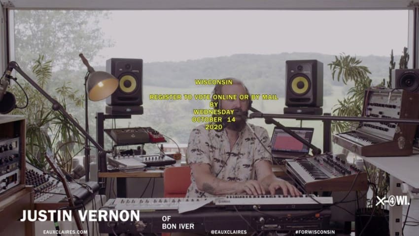 Bon Iver “22 (OVER S∞∞N)” - Late Show #PlayAtHome