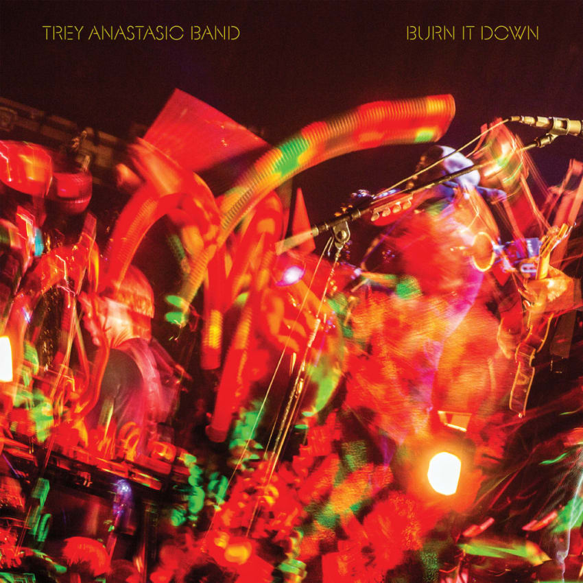 Burn It Down Trey Anastasio Band Cover Art