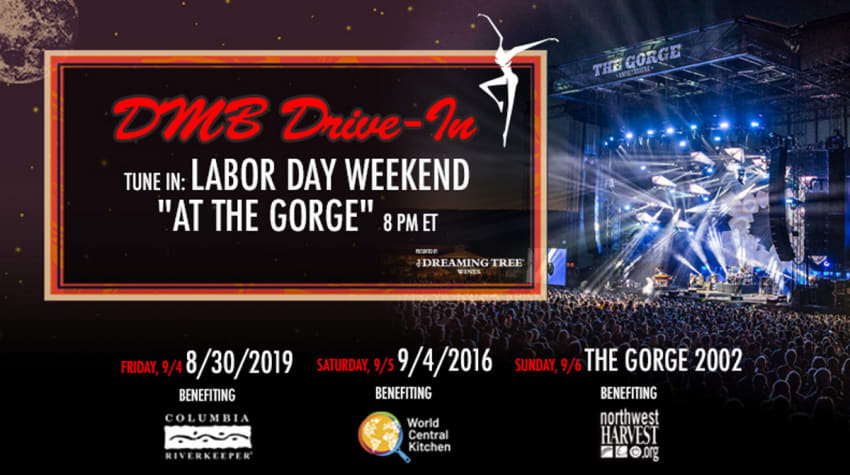 Dave Matthews Band Gorge Drive-In