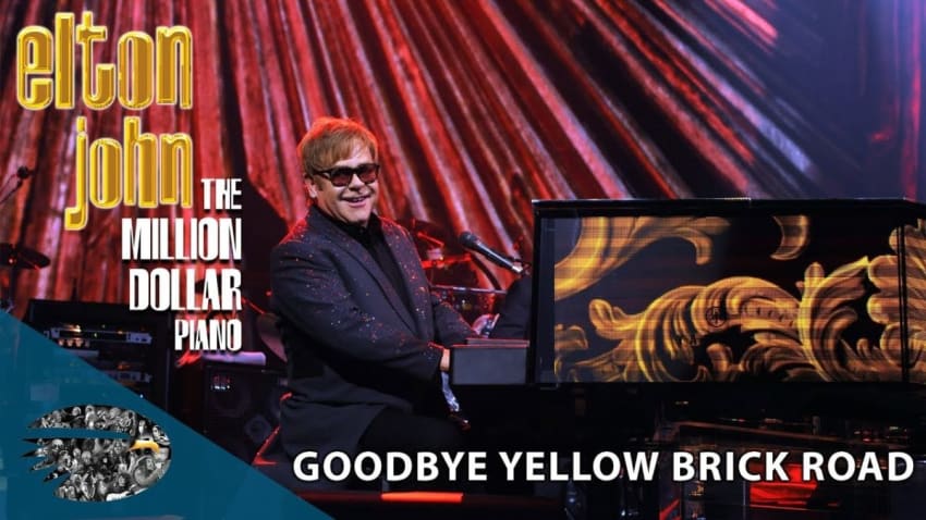 Elton John - Goodbye Yellow Brick Road (Million Dollar Piano) ~ HD