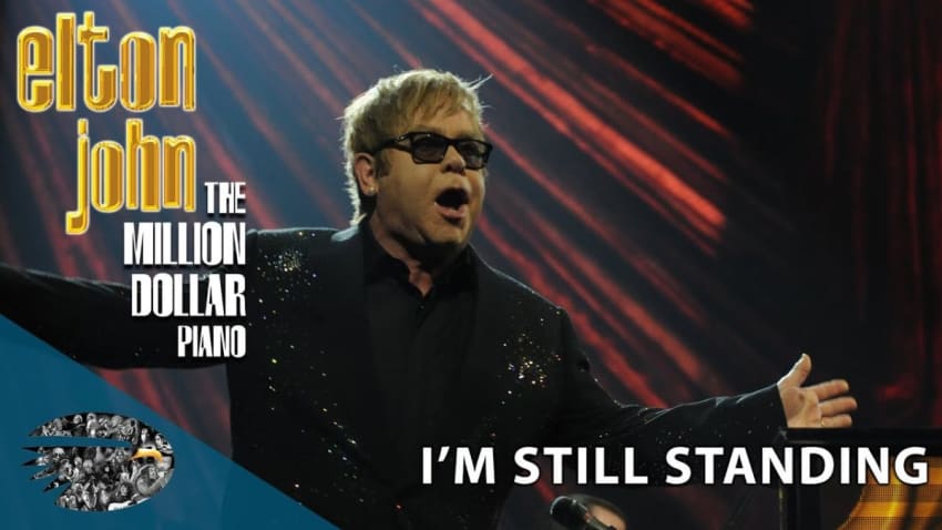 Elton John - I'm Still Standing (Million Dollar Piano) Live ~ HD