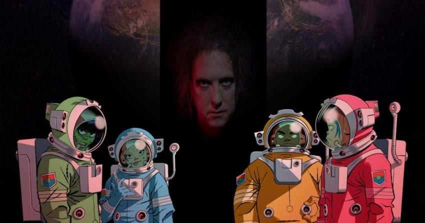 Gorillaz Robert Smith Strage Timez