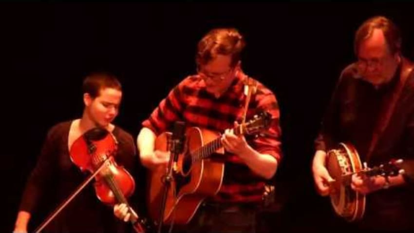 Tony Trischka, Michael Daves and Tatiana Hargreaves "Darling Corey" 3/11/17 Northampton, MA