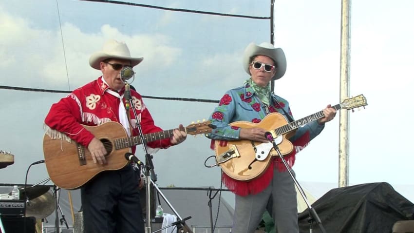 Red Knuckles and the Trailblazers "Honkytonk Man" Grey Fox Bluegrass Festival July 18, 2015