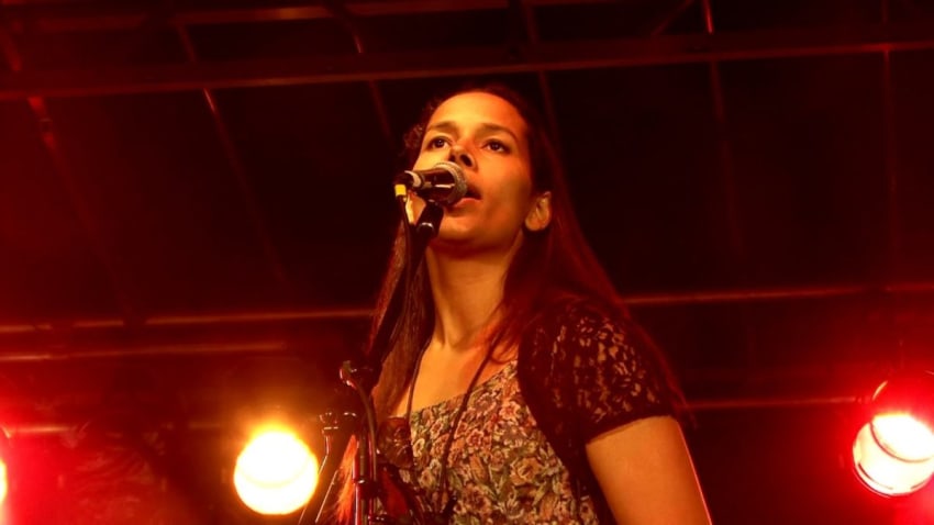 Carolina Chocolate Drops "Come Love Come" Freshgrass 2014 MASSMoCA N Adams MA