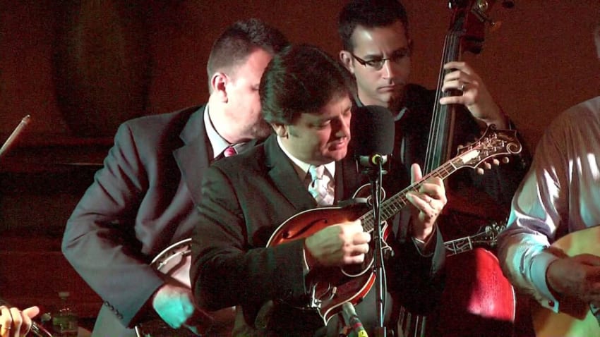 The Traveling McCourys with Peter Rowan "Blue Moon Of Kentucky" 11/12/11 Hamden, CT