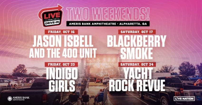 Live From The Drive In Alpharetta Lineup