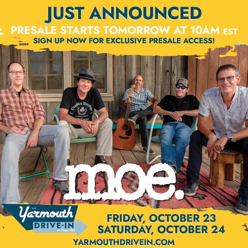 moe drive in concerts cape cod